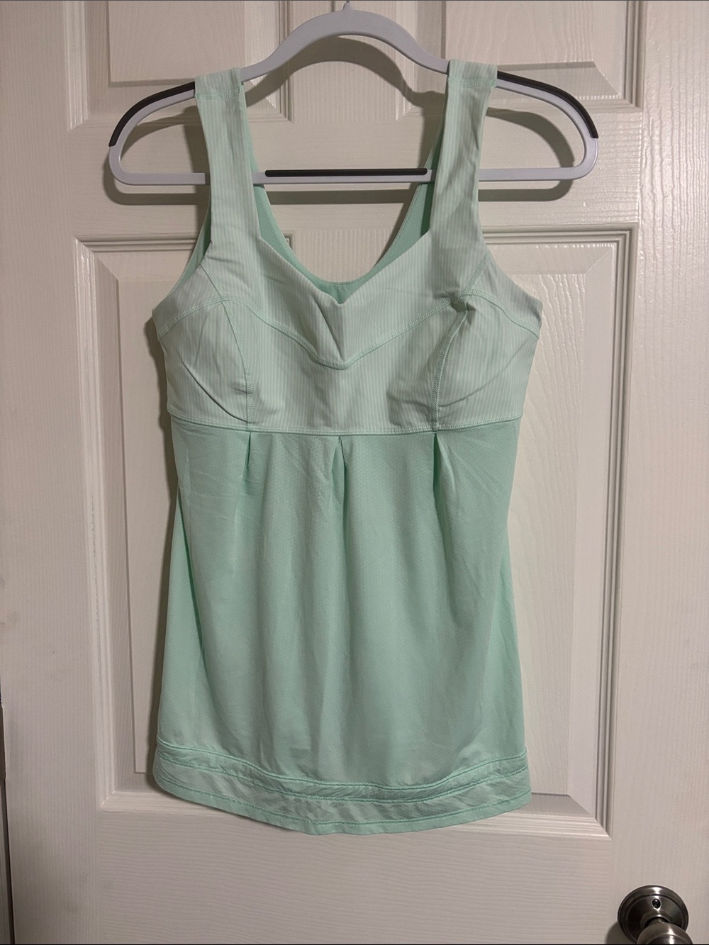 lululemon athletica Mint Green Built-In Support Tank